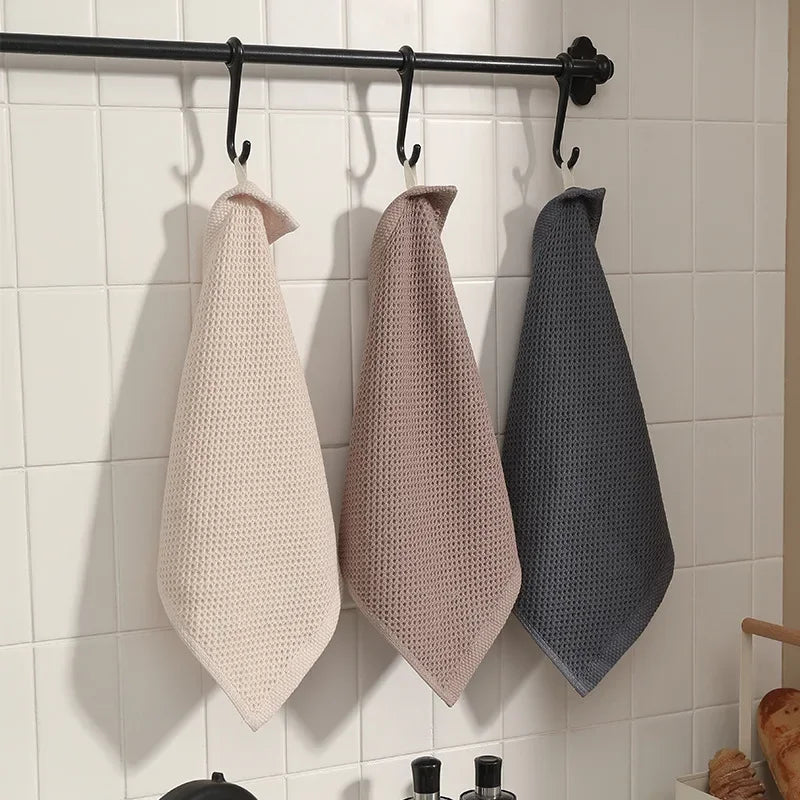 Premium Cotton Waffle Weave Dishcloths - Set of 2