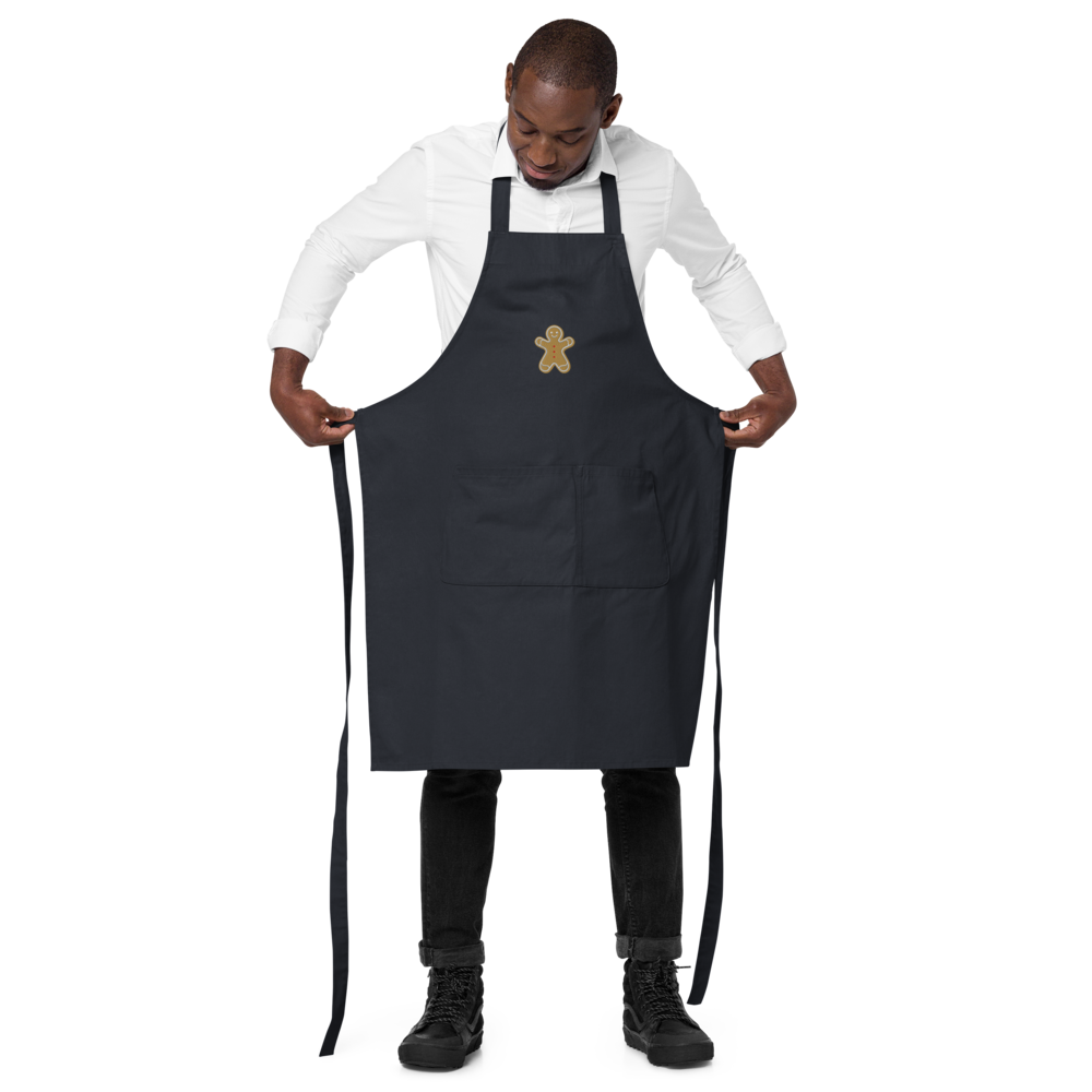 Gingerbread Organic Cotton Cooking Apron