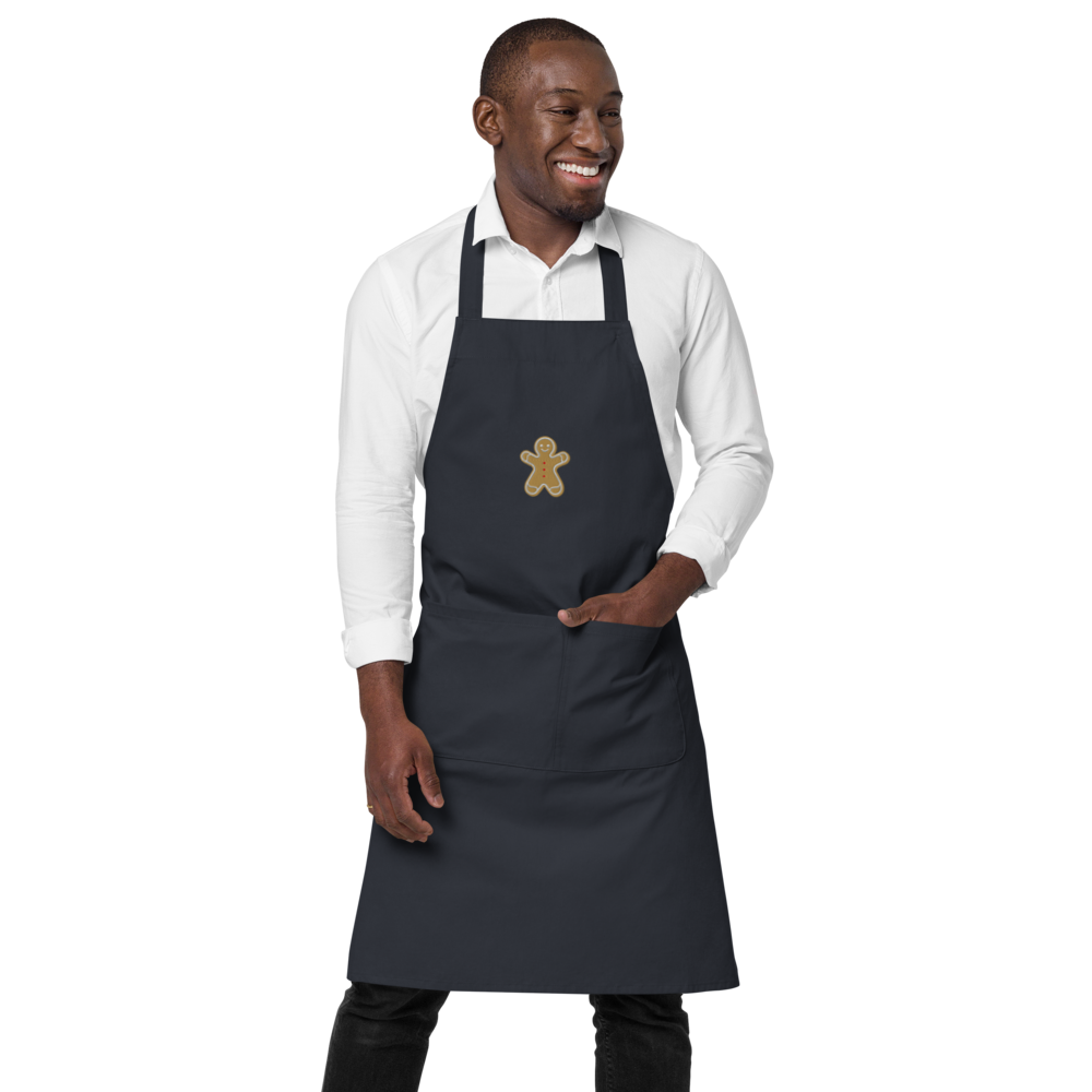 Gingerbread Organic Cotton Cooking Apron