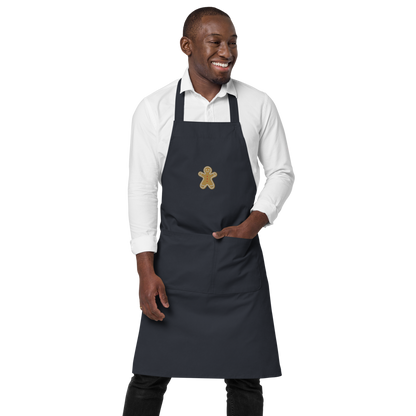 Gingerbread Organic Cotton Cooking Apron