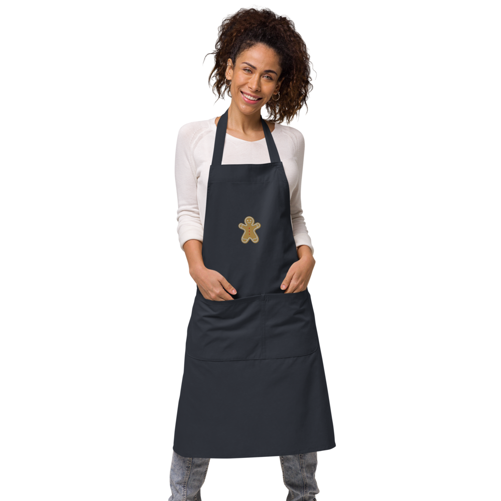 Gingerbread Organic Cotton Cooking Apron