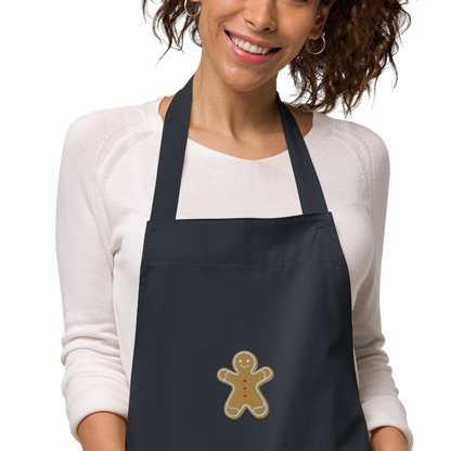 Gingerbread Organic Cotton Cooking Apron