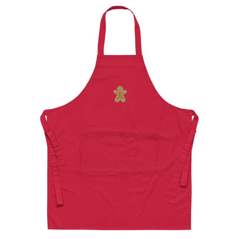Gingerbread Organic Cotton Cooking Apron