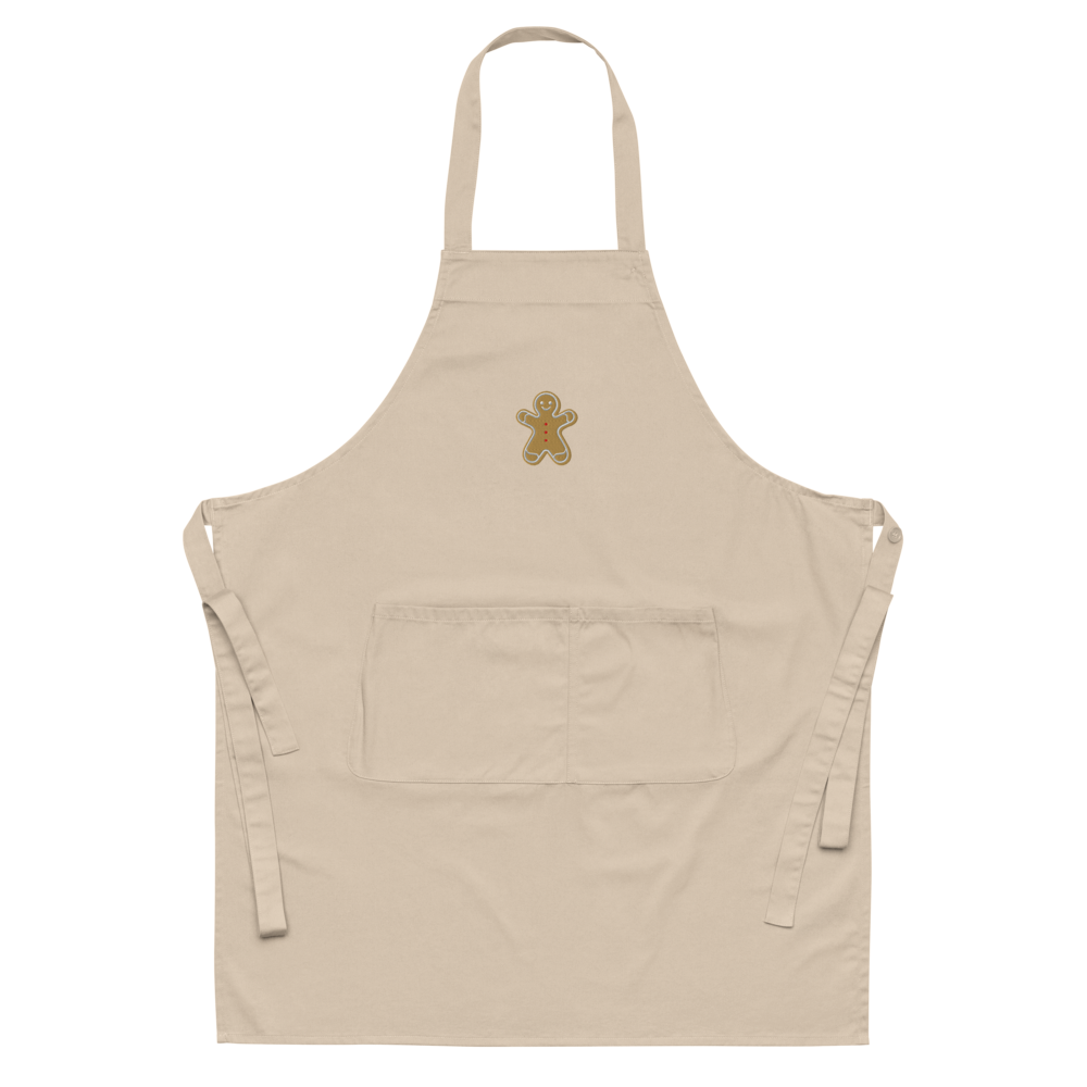 Gingerbread Organic Cotton Cooking Apron